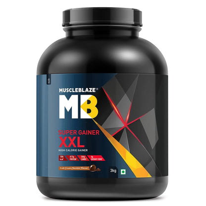 MuscleBlaze Super Gainer XXL Weight Gainer Irish Cream Chocolate