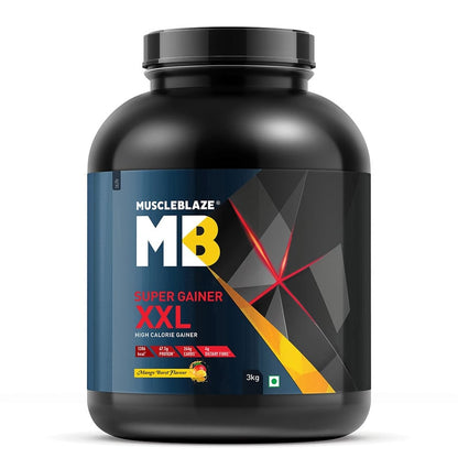 MuscleBlaze Super Gainer XXL Weight Gainer Mango Burst