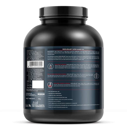 MuscleBlaze Super Gainer XXL Weight Gainer Mango Burst