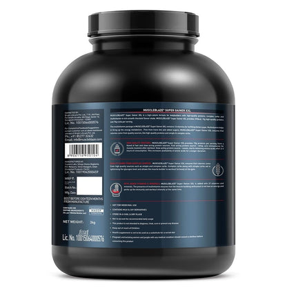 MuscleBlaze Super Gainer XXL Weight Gainer Smooth Chocolate