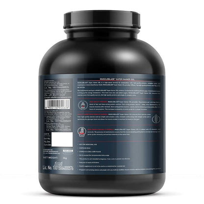 MuscleBlaze Super Gainer XXL Weight Gainer Berry Blast