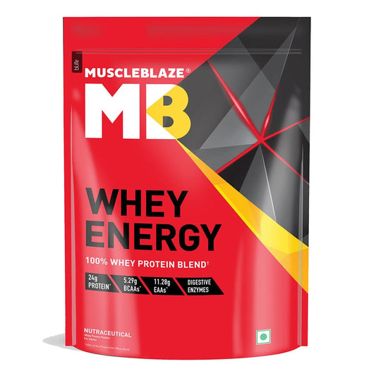 MuscleBlaze Whey Energy with Digezyme
