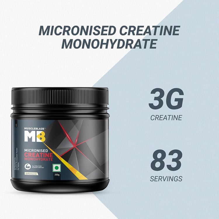MuscleBlaze Micronised Creatine Monohydrate