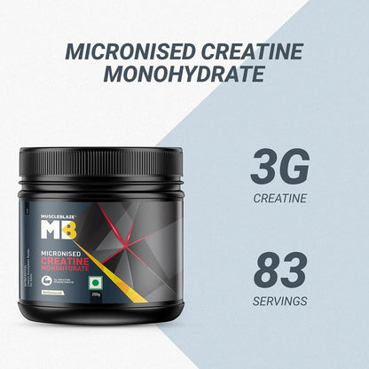 MuscleBlaze Micronised Creatine Monohydrate