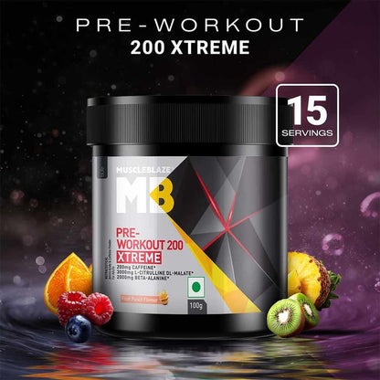 MuscleBlaze PRE Workout 200 Xtreme