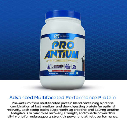 Whey Proteins Ronnie Coleman Pro-Antium Whey Protein, 910 g (2 lb), Double Chocolate